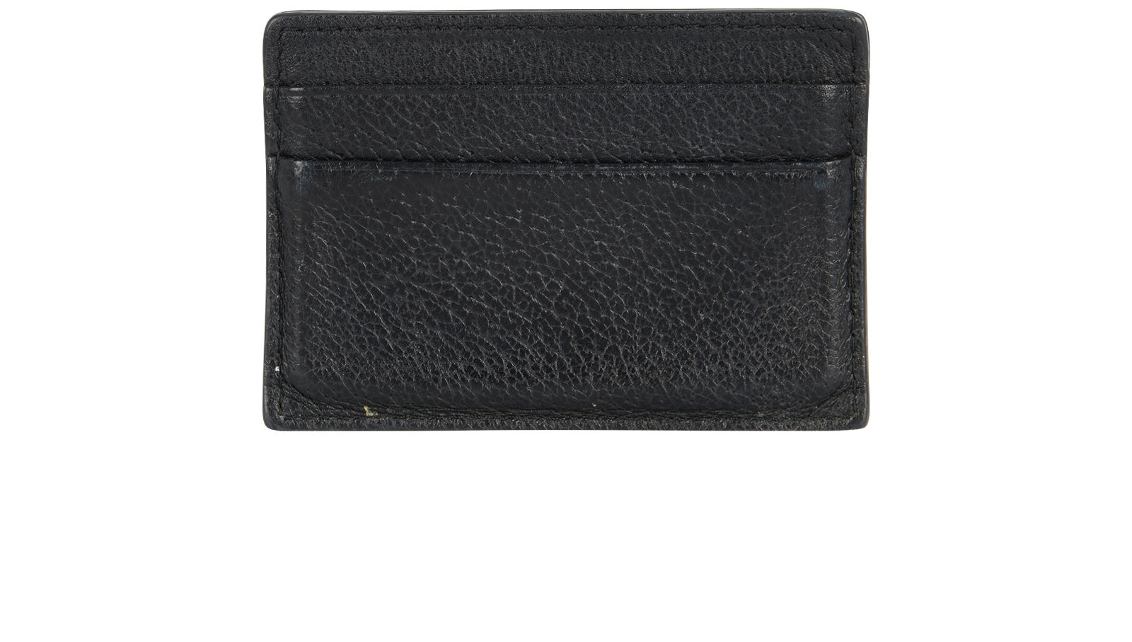 Versace Medusa Card Holder, &pound;80, Accessories, Black, Leather, Back view